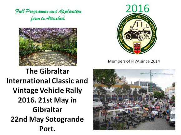 Gibraltar Rally 2016